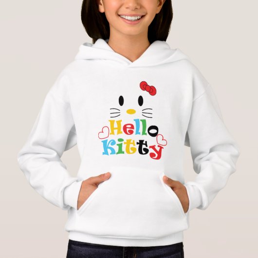 A Cute Hello Kitty's design Hoodie (Vorderseite)