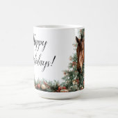 A cute horse, the symbol of Novgorod in 2026 Kaffeetasse (Mittel)