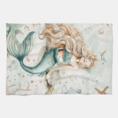 A Cute Mermaid Geschirrtuch (Horizontal)