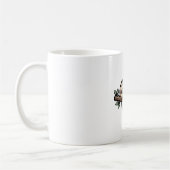 A cute sleepy sloth hanging from a branch, kawaii kaffeetasse (Links)