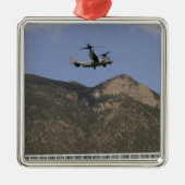 A CV-22 Osprey Silbernes Ornament (Vorne)