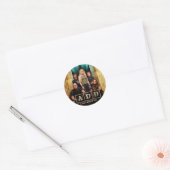 A.D.D. Aufkleber rund (Umschlag)
