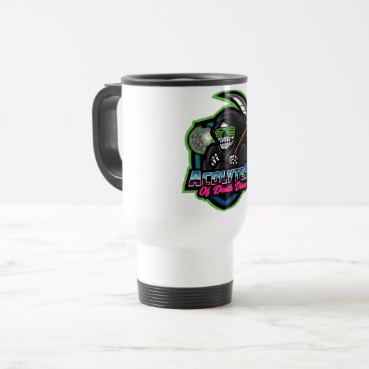 A.D.D. TRAVEL MUG REISEBECHER (Vorderseite Links)