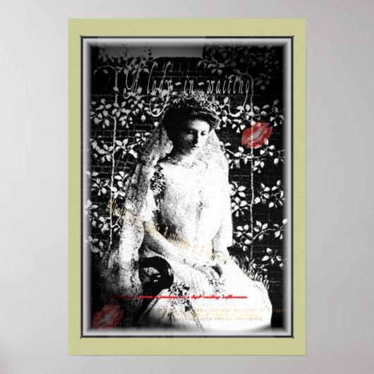 A Dame-in-wartete Poster (Vorne)