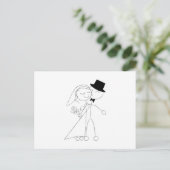 A_Dance_and_A_Kiss Postkarte (Stehend Vorderseite)