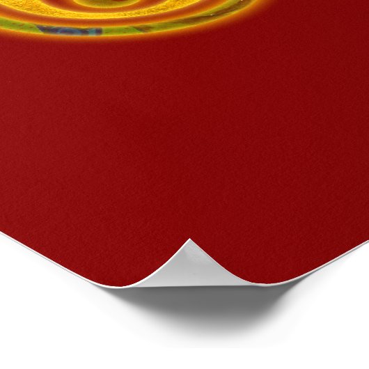 A_darkred, Om Lotus Poster (Ecke)