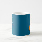 A Das weiß Rauchrohr Kaffeetasse (Mittel)