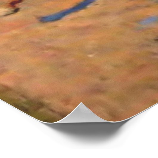 A Dash for Timber von Remington, Poster (Ecke)