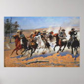A Dash for Timber von Remington, Poster (Vorne)