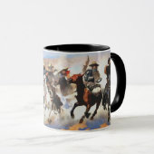 A Dash for Timber von Remington, Tasse (VorderseiteRechts)