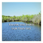 A Day Blessed With Gratitude Poster (Vorderseite)