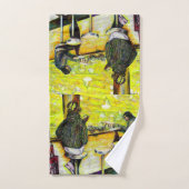 A Day Off from Crazy Badhandtuch Set (Handtuch)