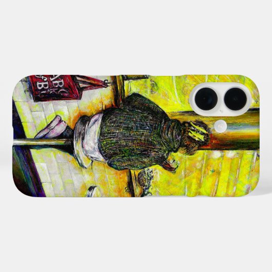 A Day Off from Crazy Case-Mate iPhone Hülle (Rückseite (Horizontal))