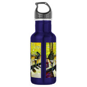 A Day Off from Crazy Edelstahlflasche (Rückseite)