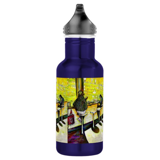 A Day Off from Crazy Edelstahlflasche (Rechts)