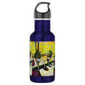 A Day Off from Crazy Edelstahlflasche (Vorderseite)