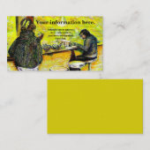 A Day Off from Crazy Empfehlungskarte (Vorne/Hinten)