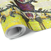 A Day Off from Crazy Geschenkpapier (Rolleneckpunkt)