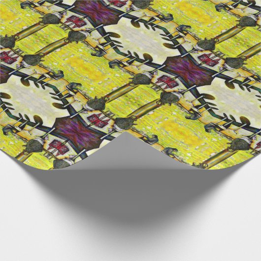 A Day Off from Crazy Geschenkpapier (Ecke)