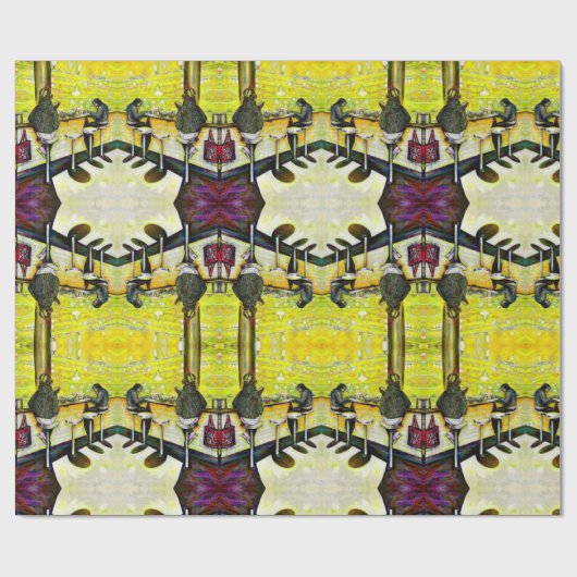 A Day Off from Crazy Geschenkpapier (Flach)