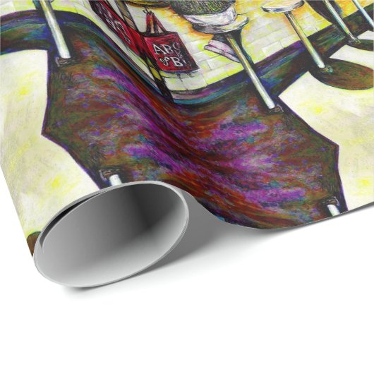 A Day Off from Crazy Geschenkpapier (Rolleneckpunkt)