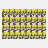 A Day Off from Crazy Geschenkpapier Set (Vorderseite 3)