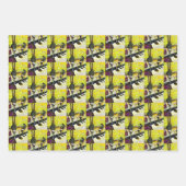 A Day Off from Crazy Geschenkpapier Set (Vorderseite 2)