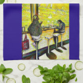 A Day Off from Crazy Geschirrtuch (Gefaltet)