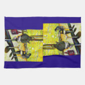 A Day Off from Crazy Geschirrtuch (Horizontal)