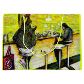 A Day Off from Crazy Große Geschenktüte (Vorderseite)