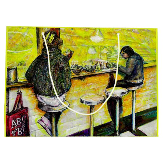 A Day Off from Crazy Große Geschenktüte (Rückseite)