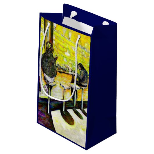 A Day Off from Crazy Kleine Geschenktüte (Rückseite Schrägansicht)