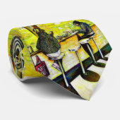 A Day Off from Crazy Krawatte (Gerollt)