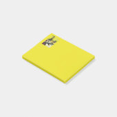 A Day Off from Crazy Post-it Klebezettel (angewinkelt)