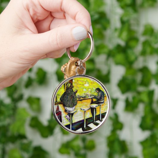 A Day Off from Crazy Schlüsselanhänger (Hand)