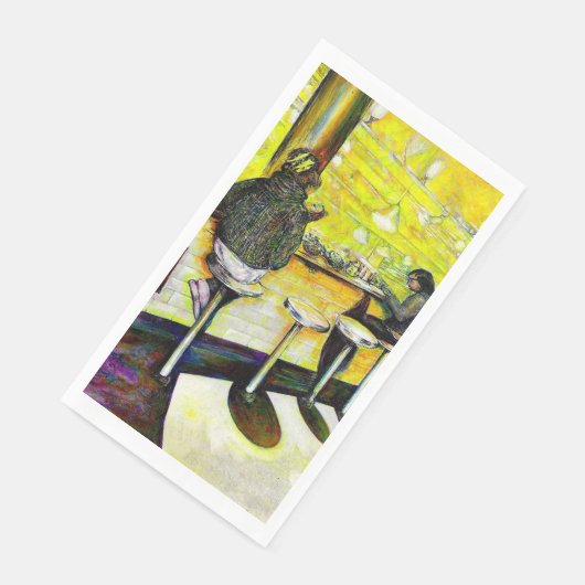 A Day Off from Crazy Serviette (Ecke)