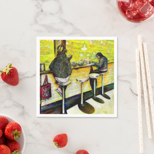 A Day Off from Crazy Serviette (Beispiel)