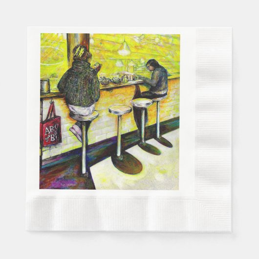 A Day Off from Crazy Serviette (Vorderseite)