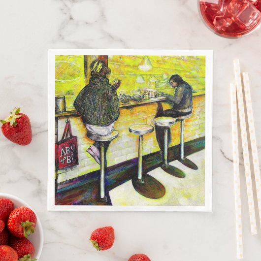 A Day Off from Crazy Serviette (Beispiel)