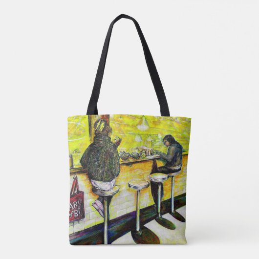 A Day Off from Crazy Tasche (Rückseite)