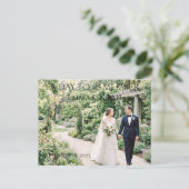 A Day to Remember Hochzeitspostkarte Postkarte (Stehend Vorderseite)