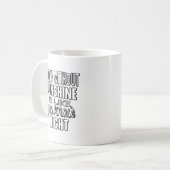 A Day Without Sunshine Is Like You Know Night Kaffeetasse (Vorderseite Links)