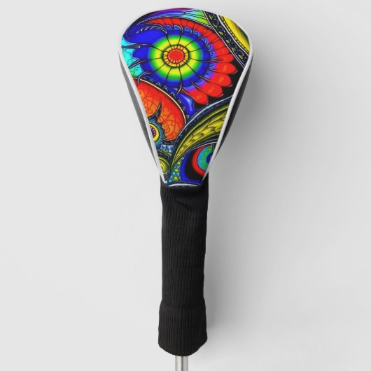 A Decorated Golf Club Cover Golf Headcover (Vorderseite)