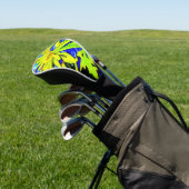 A Decorated Golf Club Cover Headcover (In SItu)