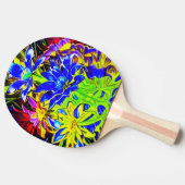 A Decorated Ping Pong Paddle Tischtennis Schläger (Seitenansicht)