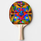 A Decorated Ping Pong Paddle Tischtennis Schläger (Vorderseite)