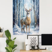 A Deer Poster (Heimbüro)