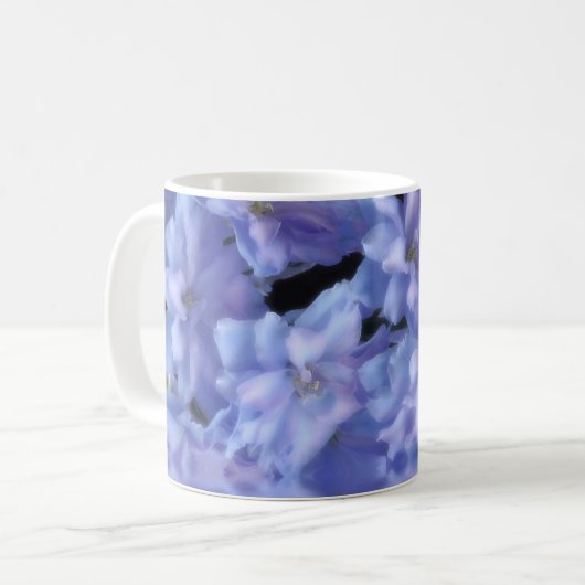 A - Delphinium-Blau Etherial Kaffeetasse (Vorderseite Links)