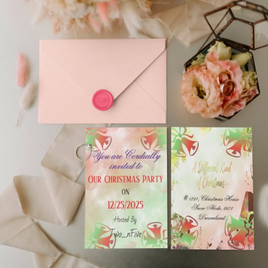 A Different Kind of Christmas Party Einladung