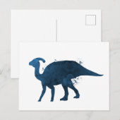 A Dinosaurier Postkarte (Vorne/Hinten)
